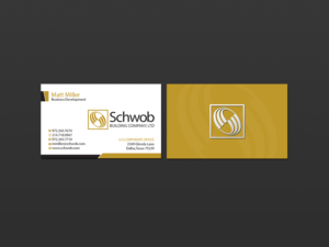 Business Card Design by Creations Box 2015 for Schwob Companies | Design: #17056169