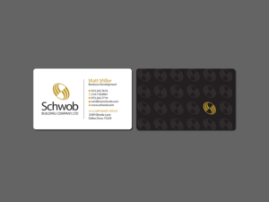 Business Card Design by Creations Box 2015 for Schwob Companies | Design: #17056170
