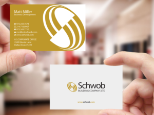 Business Card Design by Creations Box 2015 for Schwob Companies | Design: #17056172