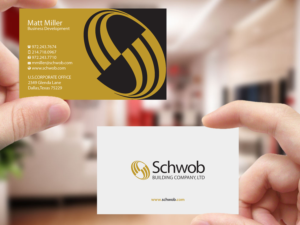 Business Card Design by Creations Box 2015 for Schwob Companies | Design: #17056175