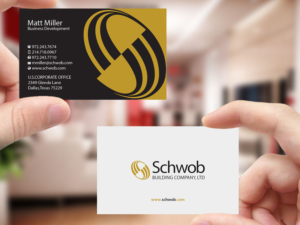 Business Card Design by Creations Box 2015 for Schwob Companies | Design: #17056176
