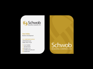 Business Card Design by Creations Box 2015 for Schwob Companies | Design: #17060993