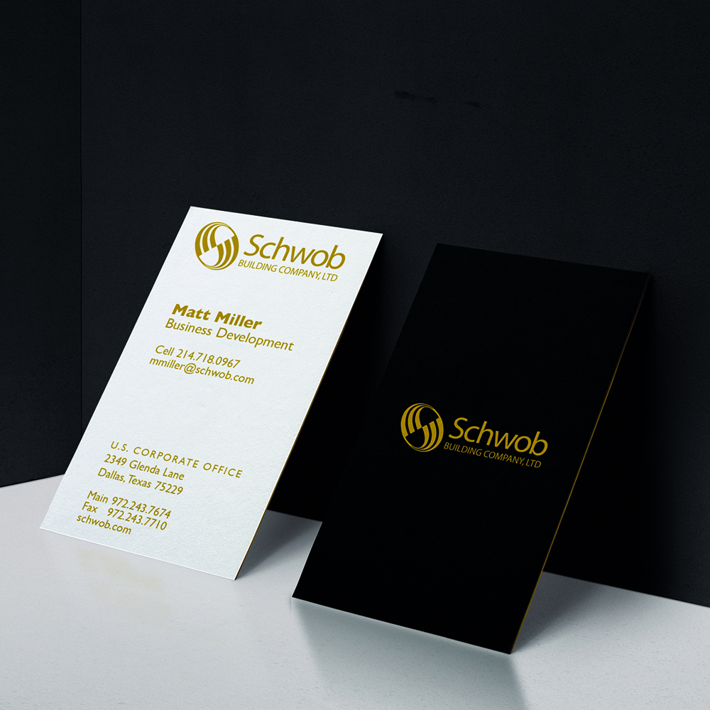 Business Card Design by medi122 for Schwob Companies | Design #17103253
