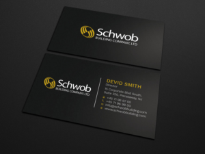 Business Card Design by Tripti Ranjan Gain for Schwob Companies | Design: #17048871