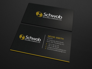Business Card Design by Tripti Ranjan Gain for Schwob Companies | Design: #17048872