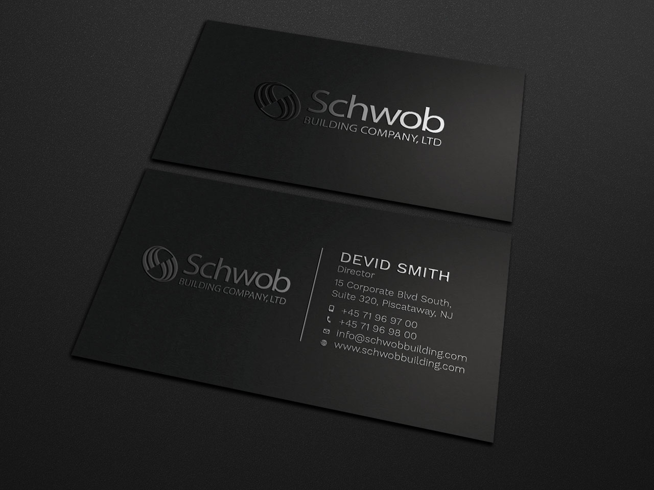 Visitenkarten-Design von Tripti Ranjan Gain für Schwob Companies | Design #17048875