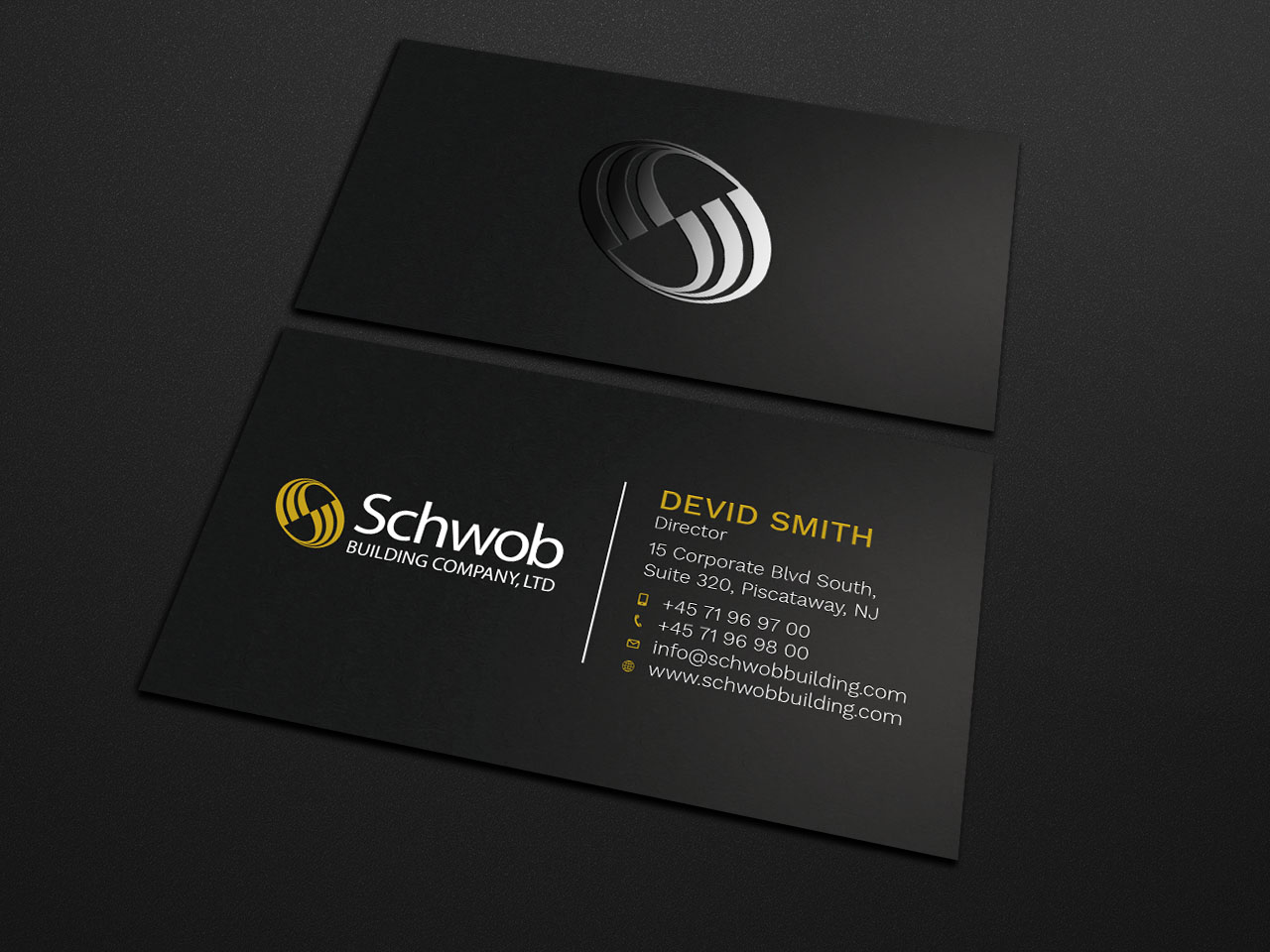 Business Card Design by Tripti Ranjan Gain for Schwob Companies | Design #17048880
