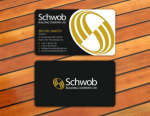 Business Card Design by Tripti Ranjan Gain for Schwob Companies | Design: #17048901