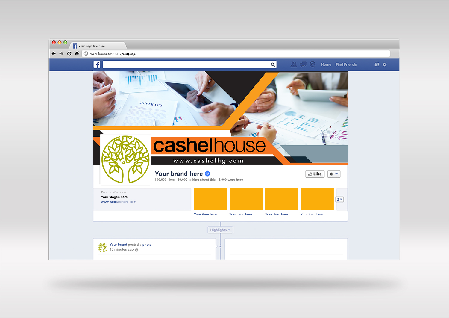 Facebook Design by RWDStudio for this project | Design #17205478