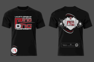 4th Annual Ping Pong Tournament | Design de T-shirt par LaVitaBella67