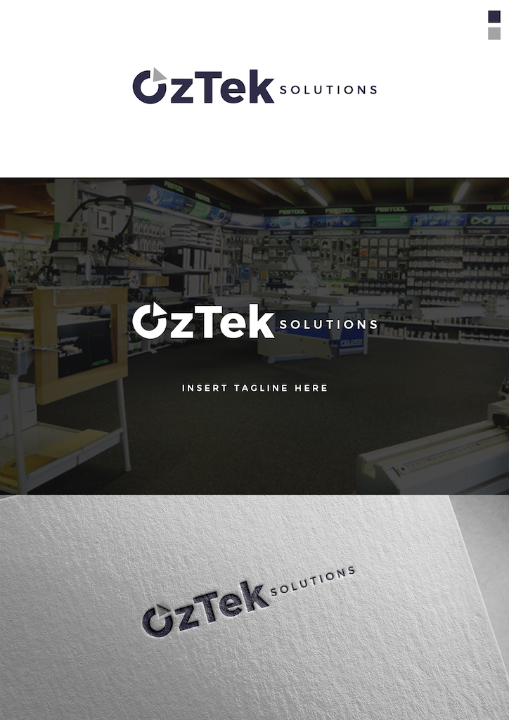 Logo Design by christianpoetoe for OzTek Solutions | Design #17045492