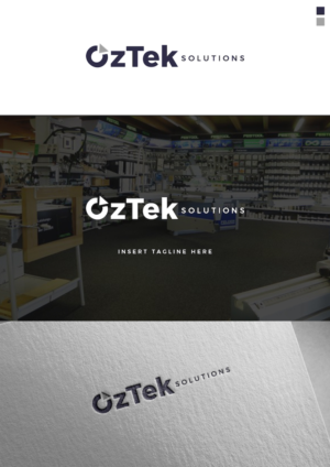 Logo-Design von christianpoetoe für OzTek Solutions | Design: #17045492