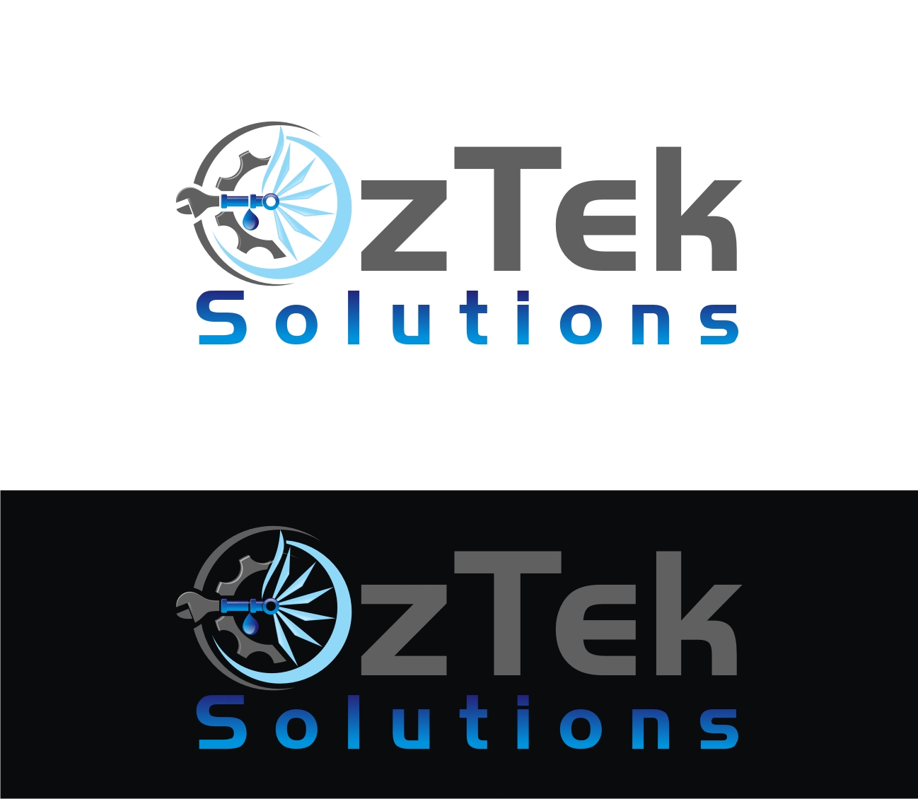 Logo Design by Soul Light for OzTek Solutions | Design #17052398