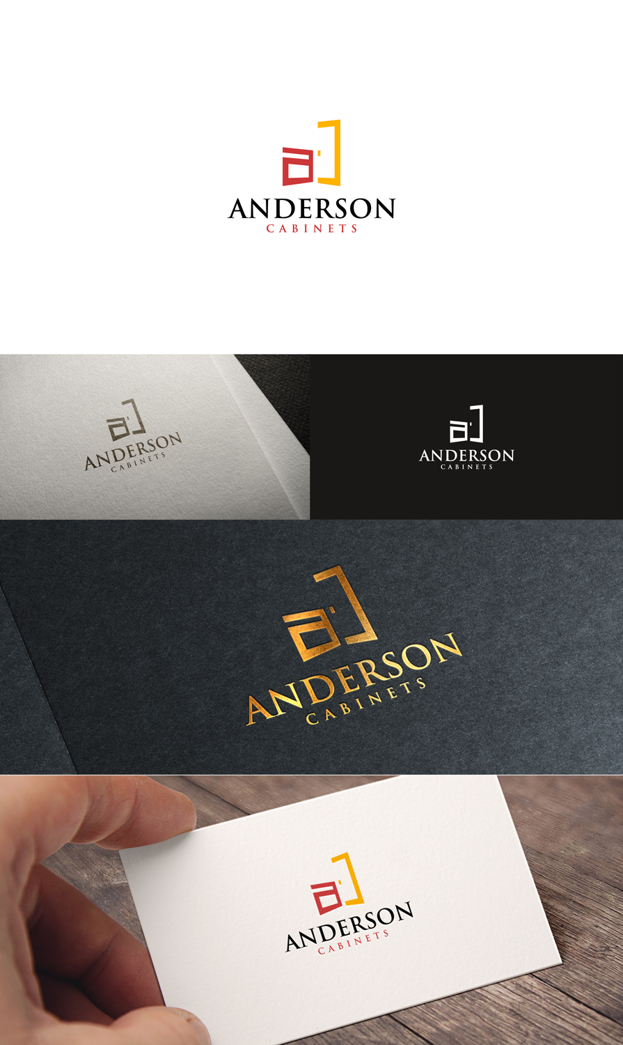 Logo Design by ideaz2050 for Anderson Cabinets | Design #17049440