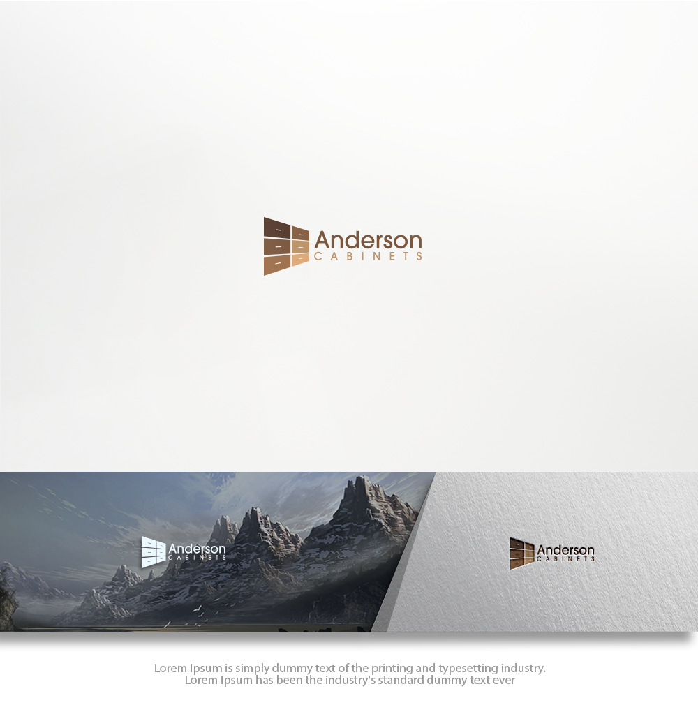 Logo Design by groomfox for Anderson Cabinets | Design #17049320