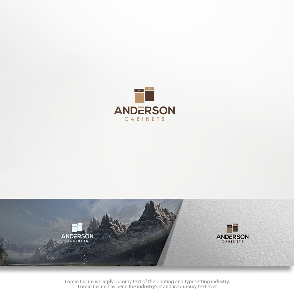 Diseño de Logo por groomfox para Anderson Cabinets | Diseño #17049321