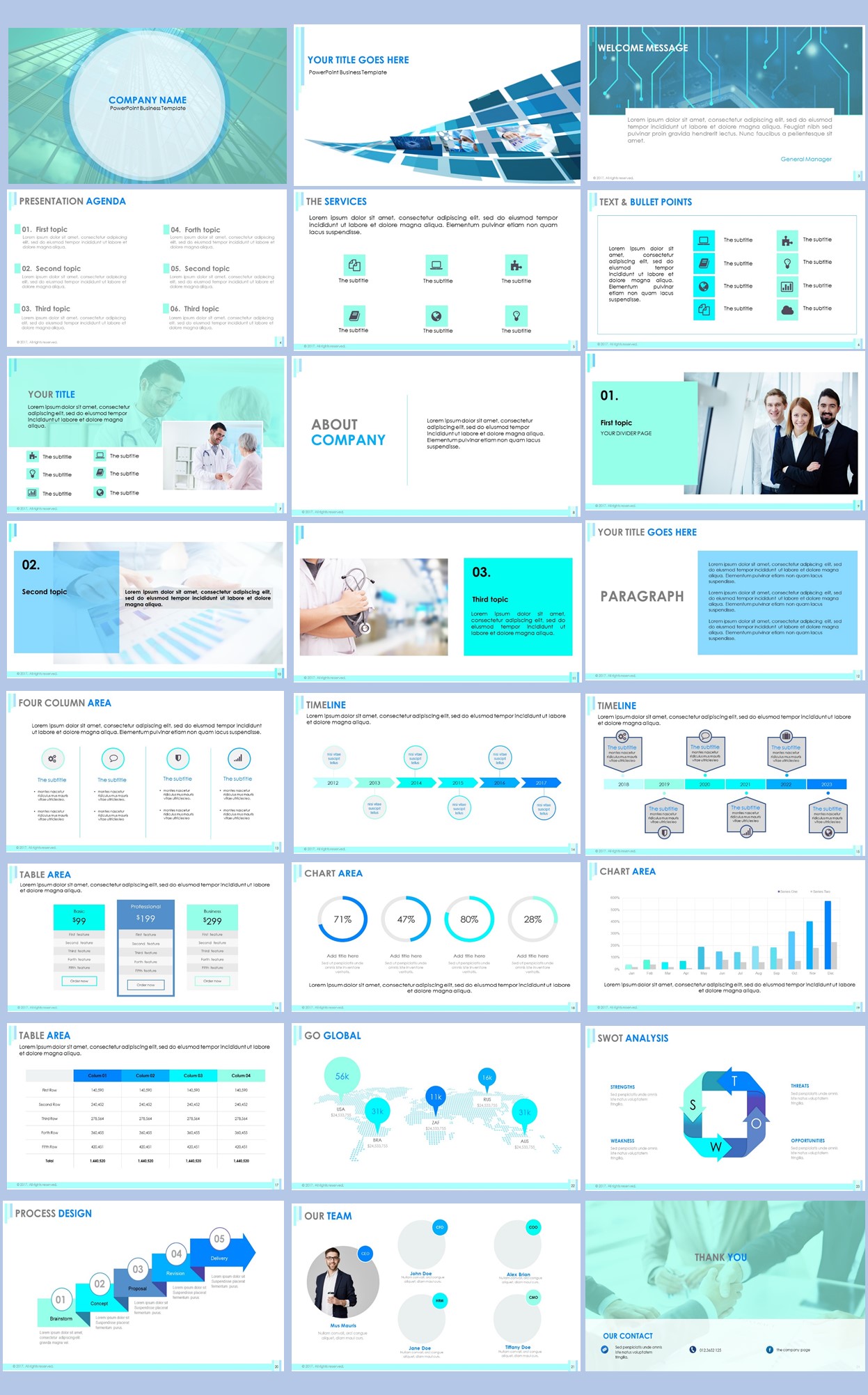 PowerPoint-Design von YenStudio für dieses Projekt | Design #17103191