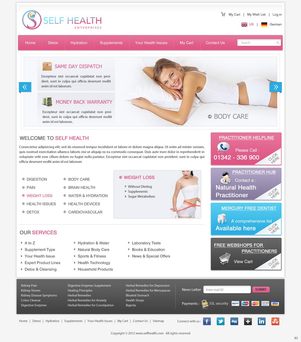 Web Design by pb for this project | Design #648924