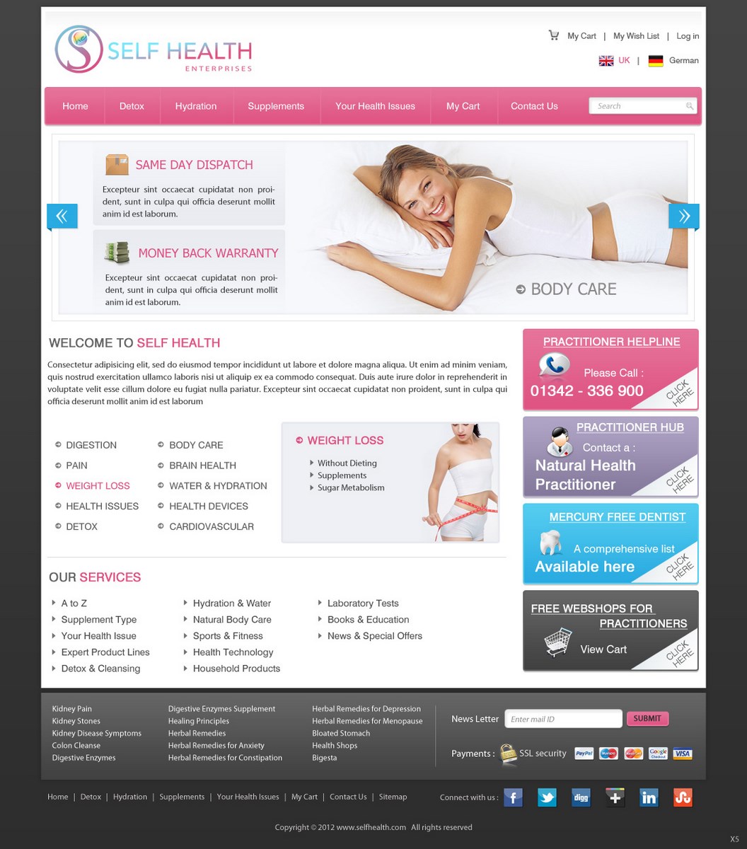 Web Design by pb for this project | Design #648926