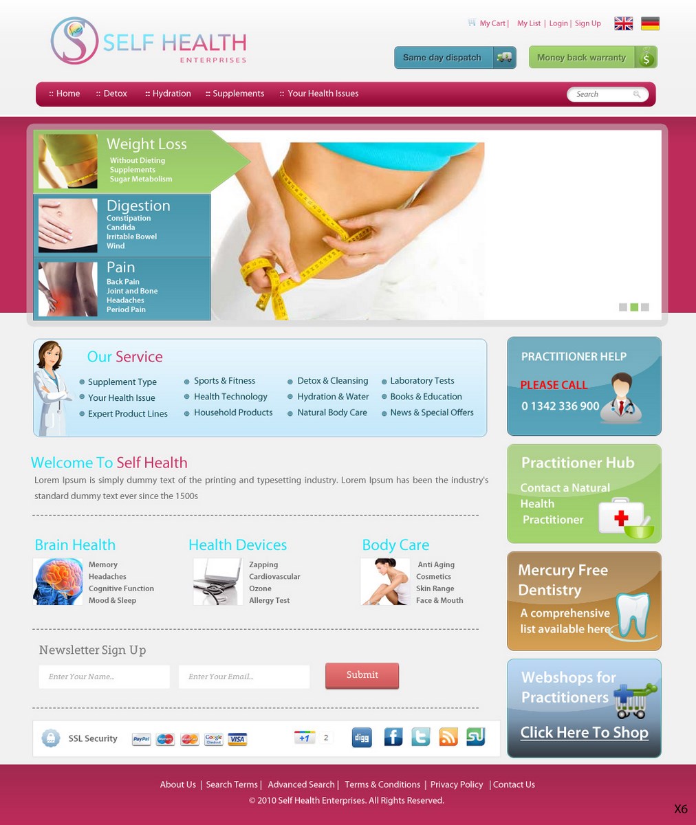 Web Design by pb for this project | Design #649325