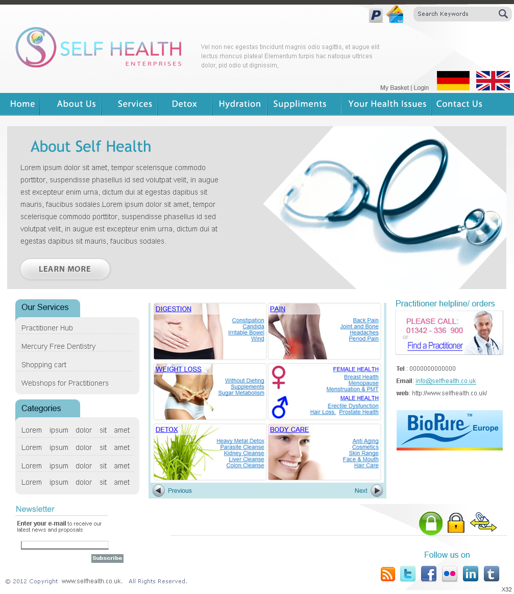 Web Design by pb for this project | Design #650914