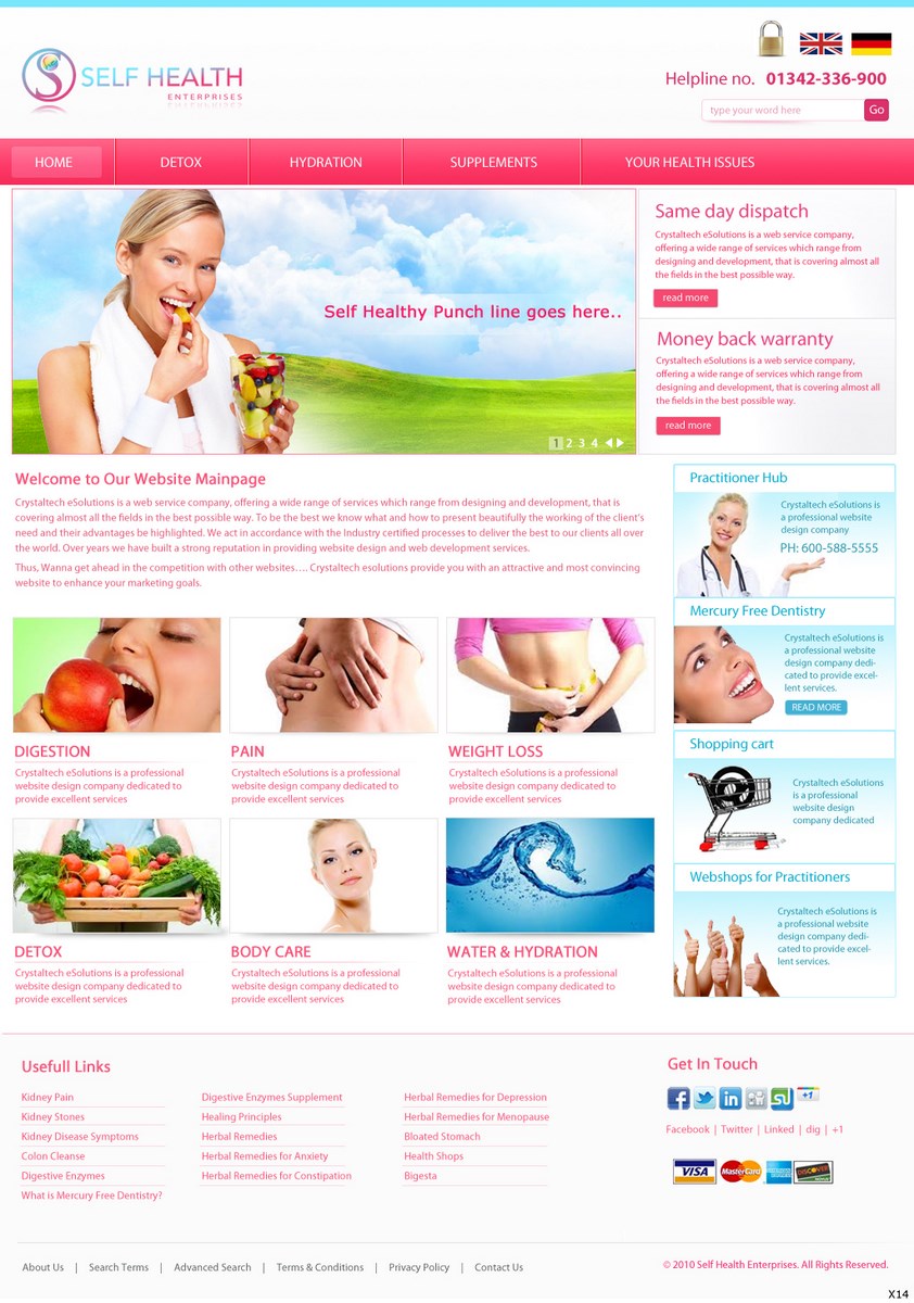 Web Design by pb for this project | Design #652061