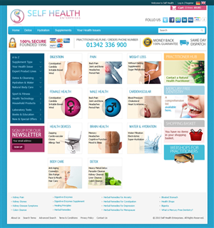 Web Design by ShreejiAkshar for this project | Design: #656591