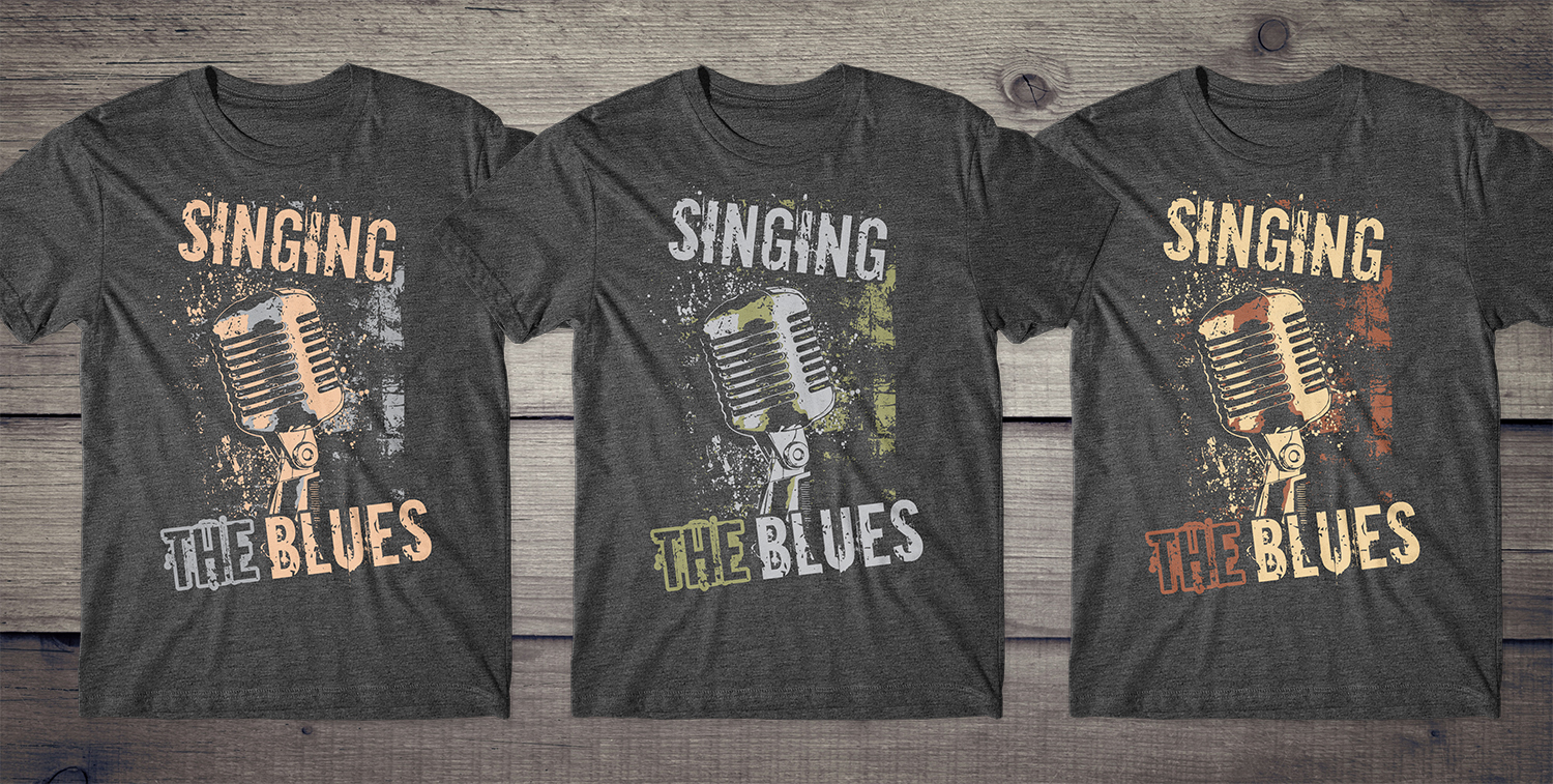 T-shirt Design by db1404 for Bluezzeetees.com | Design #17072362