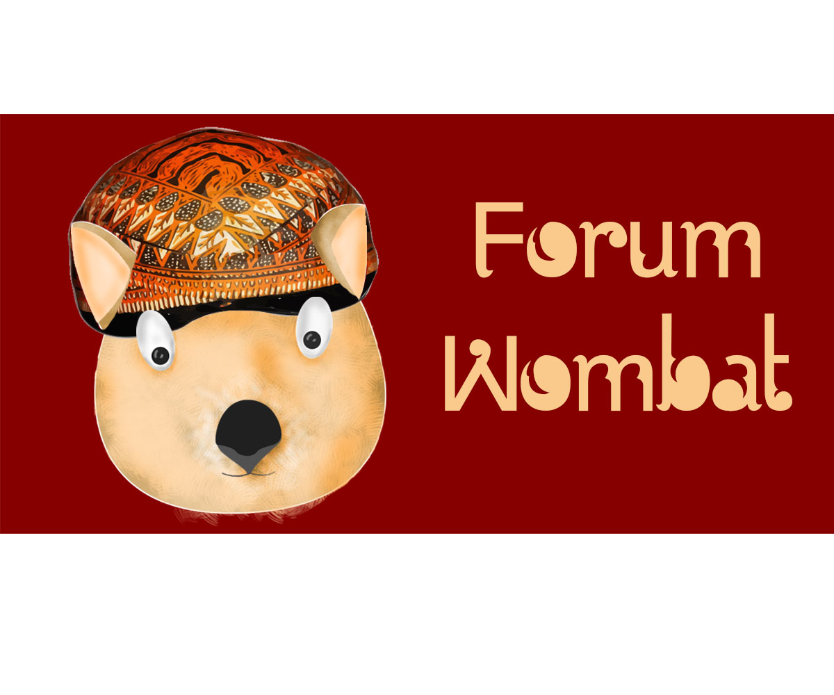 Logo Design by Nilanjan.D for Forum Wombat | Design #2721424