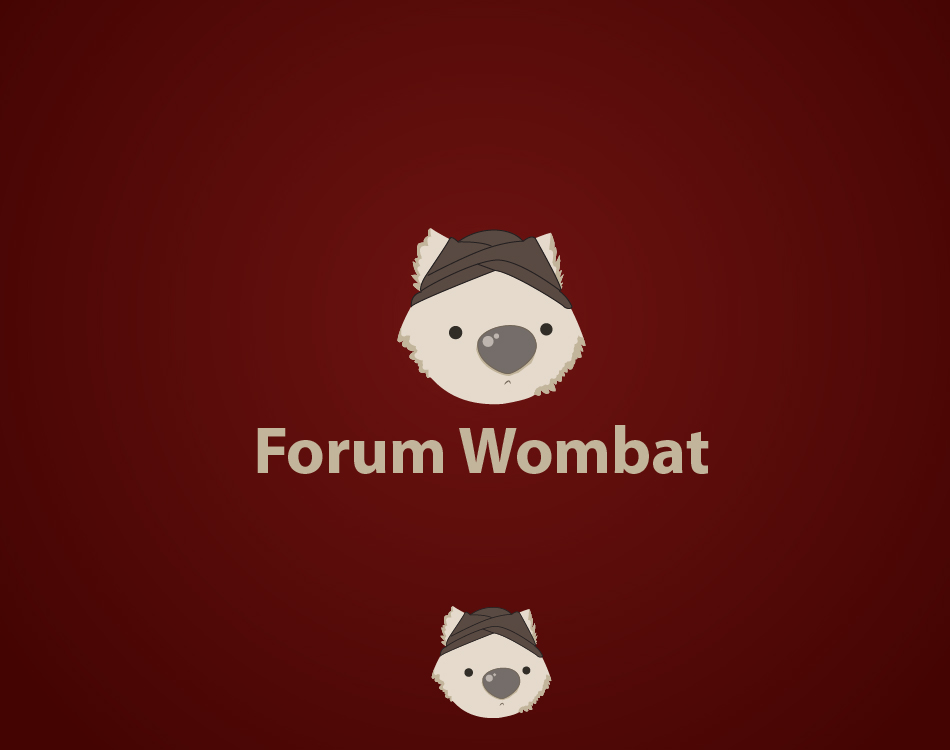 Logo Design by Vertiix for Forum Wombat | Design #2714872