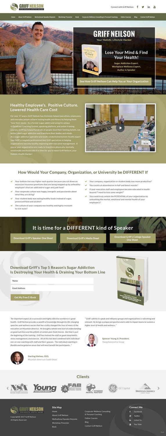 Diseño Wordpress por pb para Lifelong Fitness, Inc. | Diseño #17844221