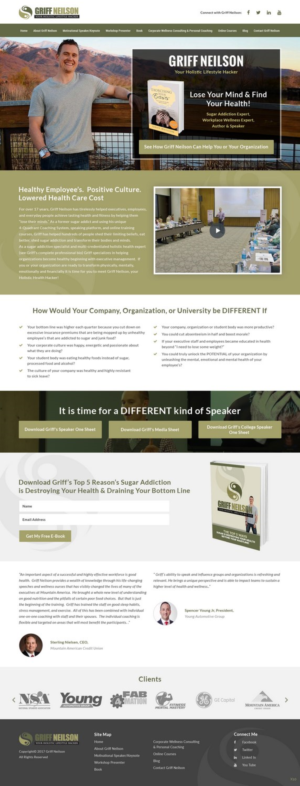 Wordpress Design by pb for Lifelong Fitness, Inc. | Design: #17844221