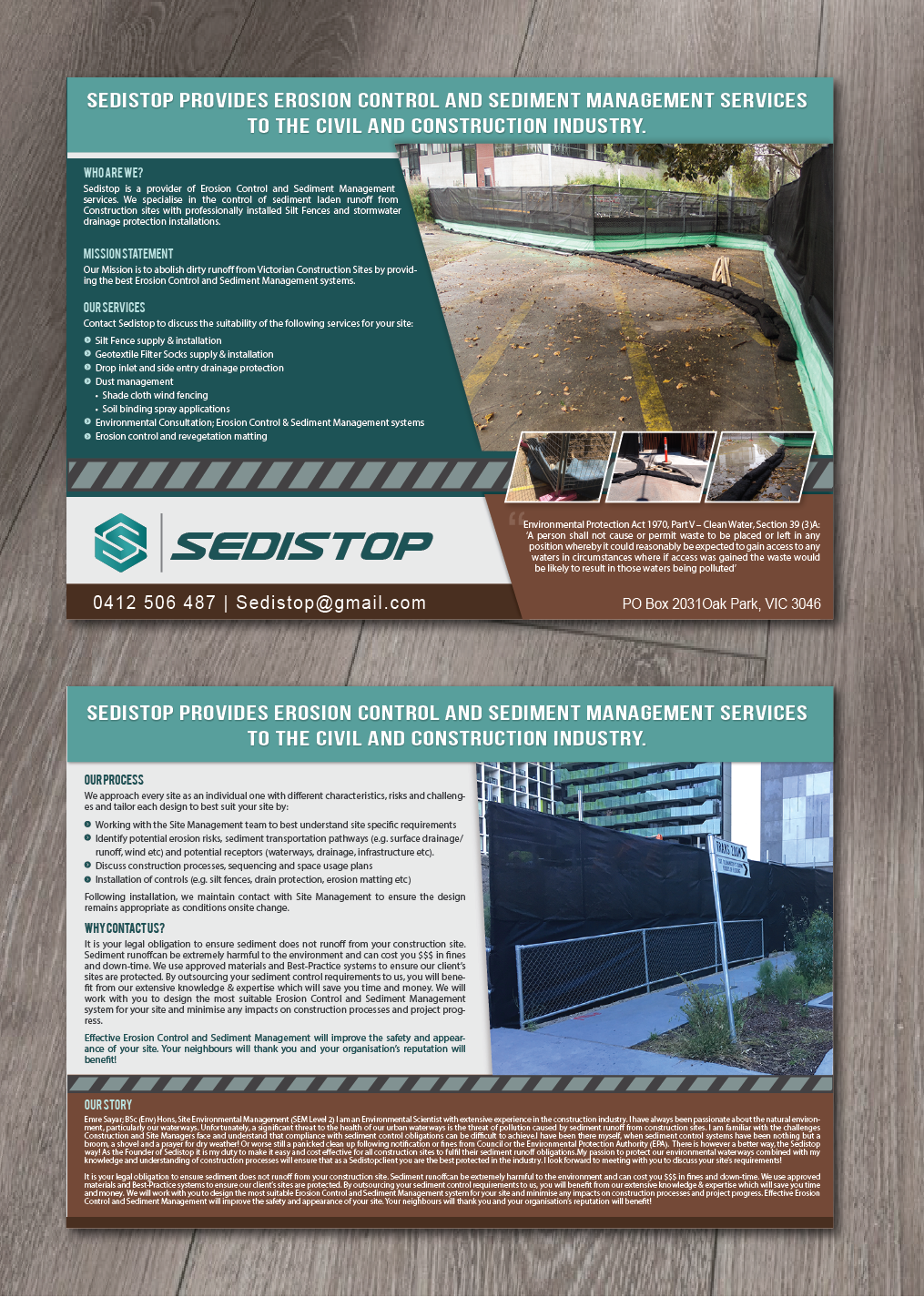 Brochure Design by alex989 for Sedistop | Design #17062159