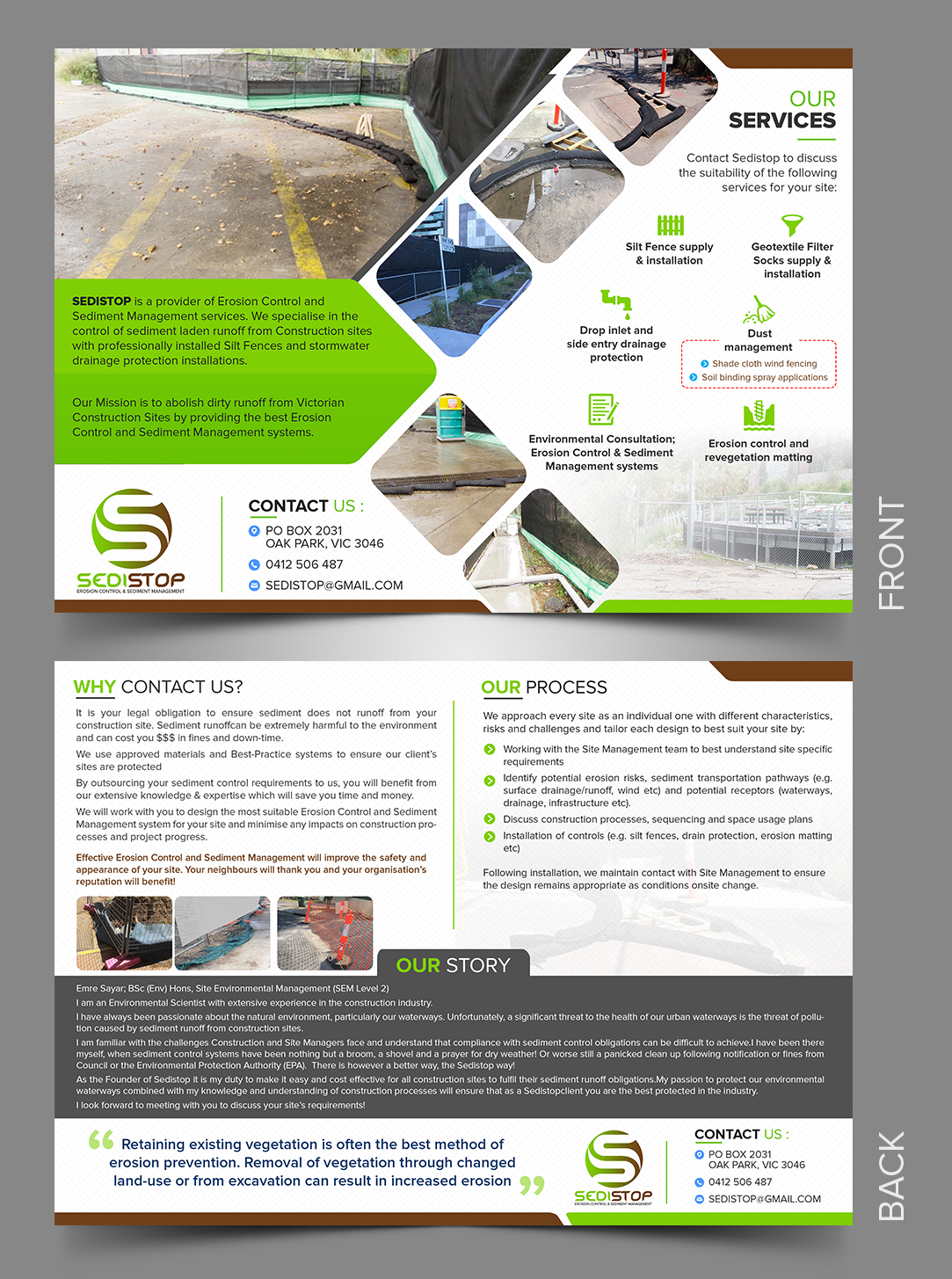 Brochure Design by SAI DESIGNS for Sedistop | Design #17413239