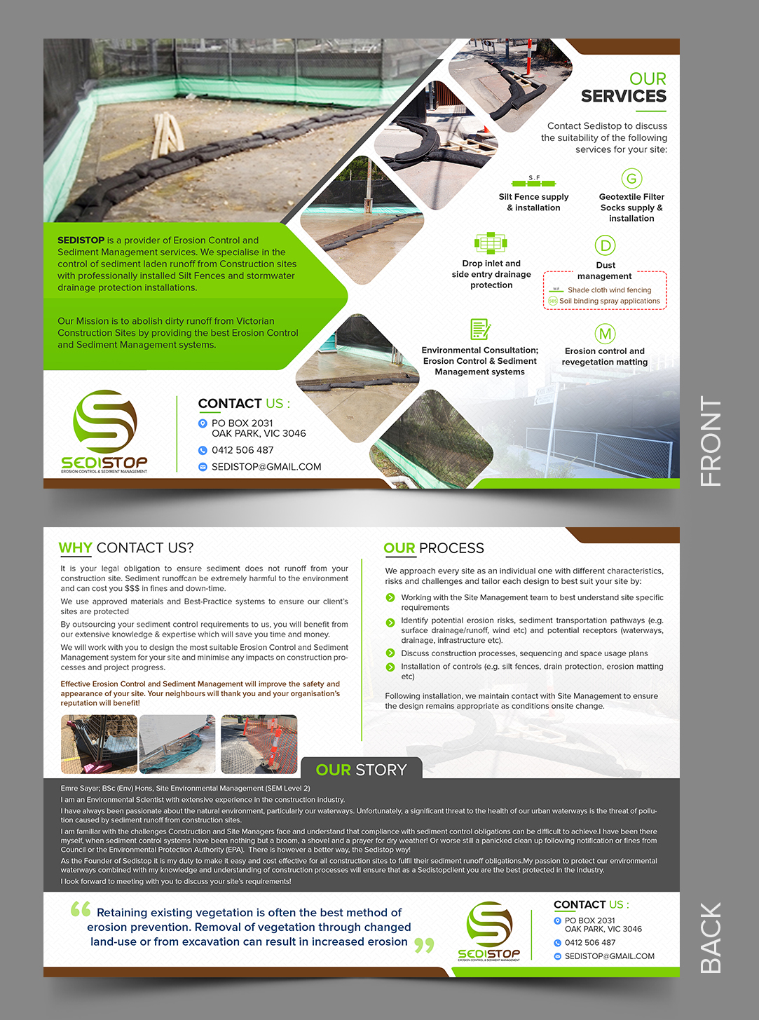 Brochure Design by SAI DESIGNS for Sedistop | Design #17619694