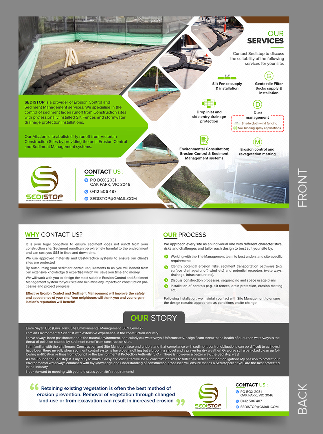 Brochure Design by SAI DESIGNS for Sedistop | Design #17687587