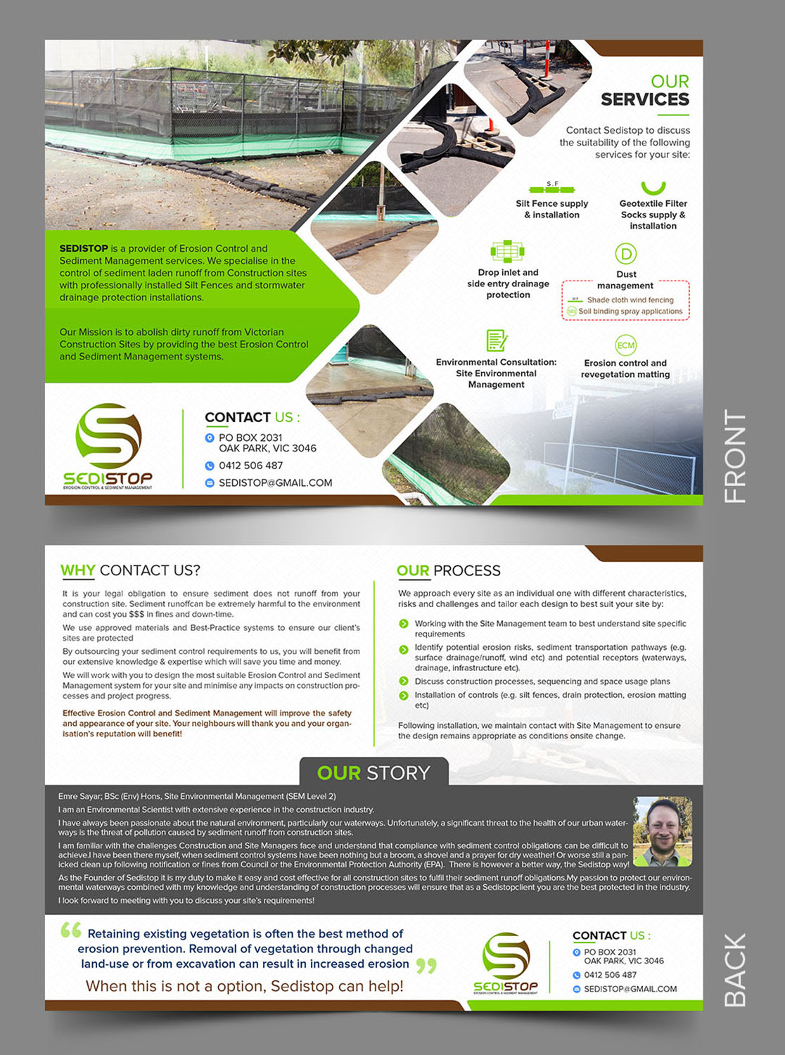 Brochure Design by SAI DESIGNS for Sedistop | Design #17789117