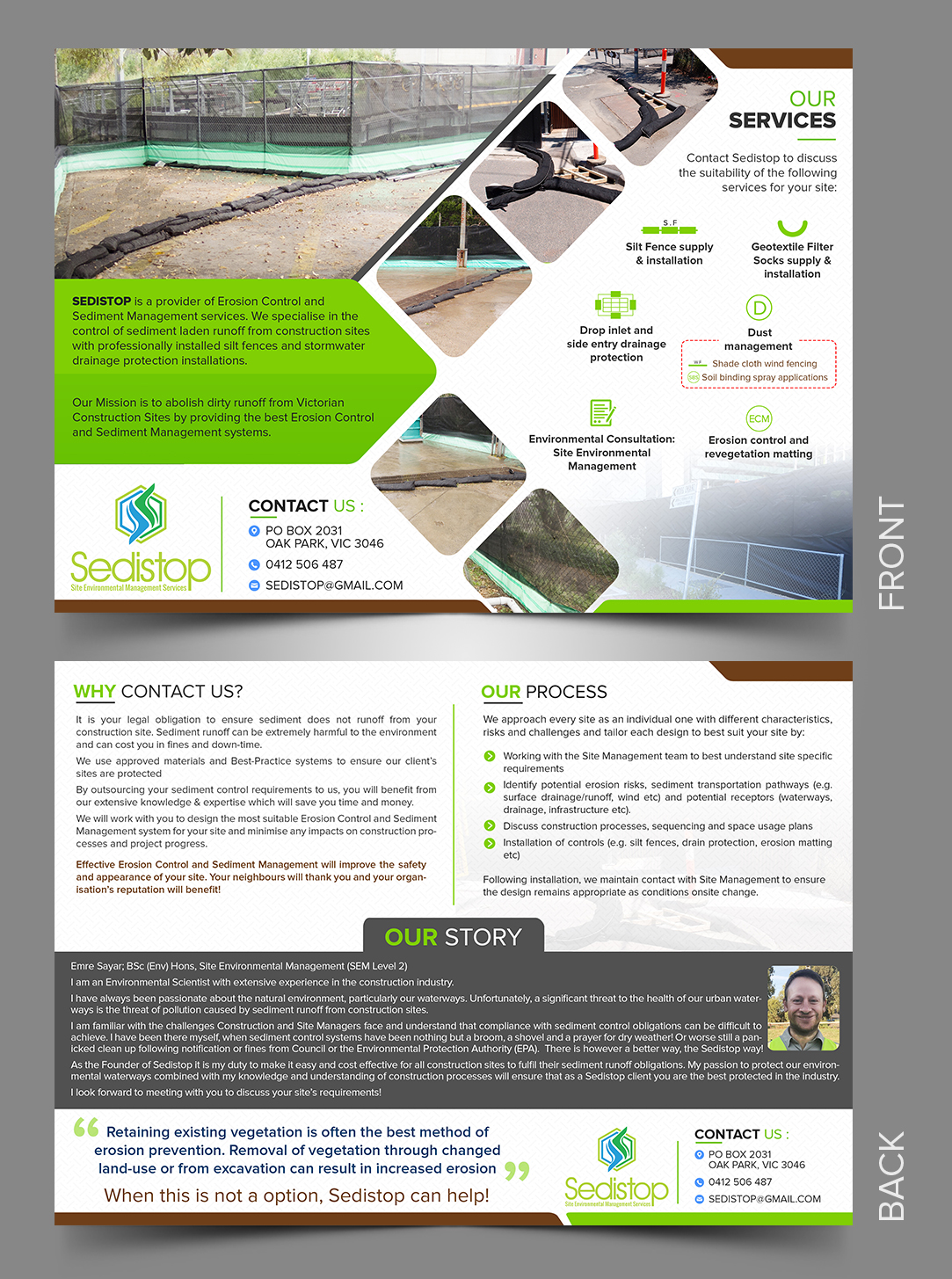 Brochure Design by SAI DESIGNS for Sedistop | Design #17912025