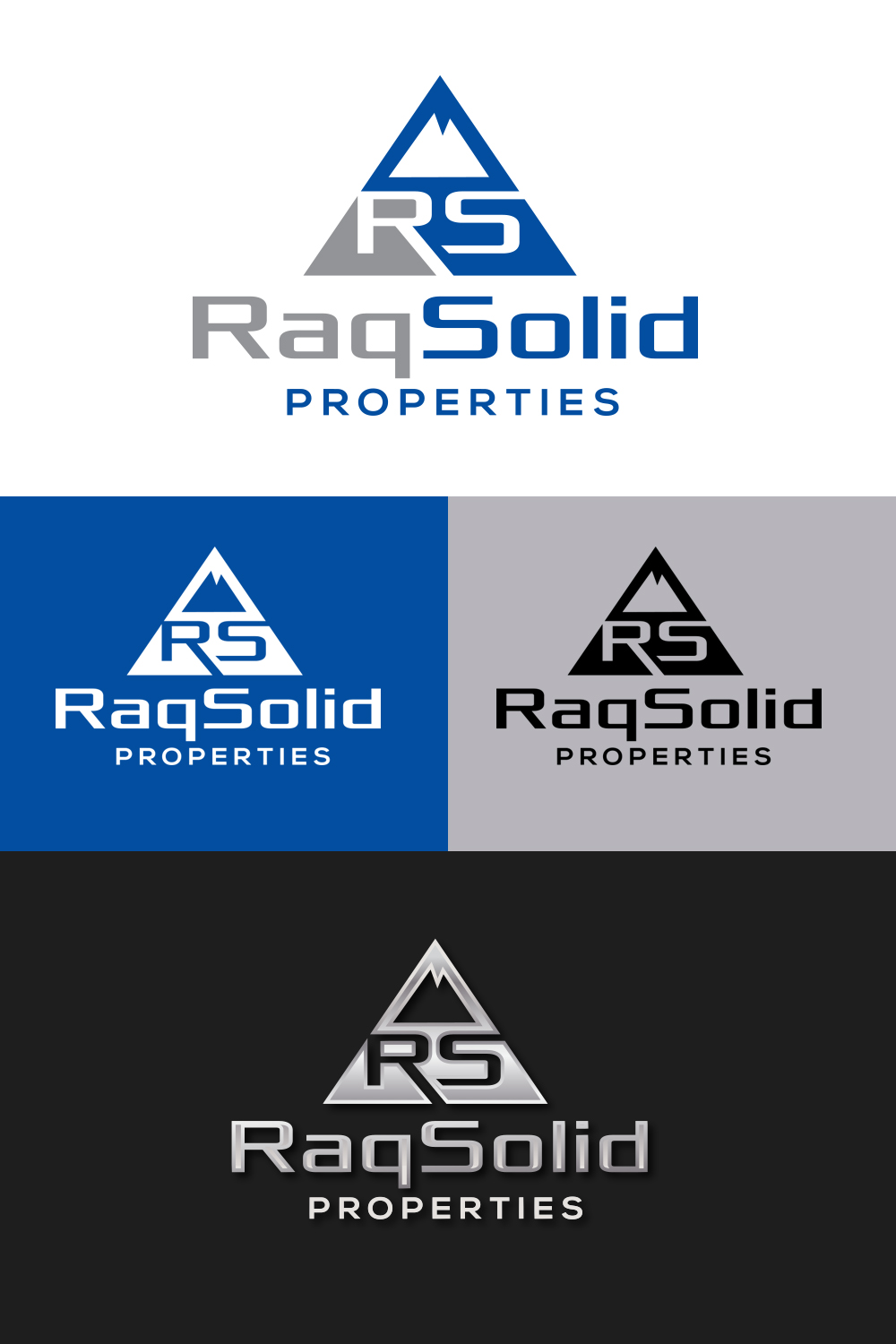 Logo Design by Maher Sh for RaqSolid Properties | Design #17051531