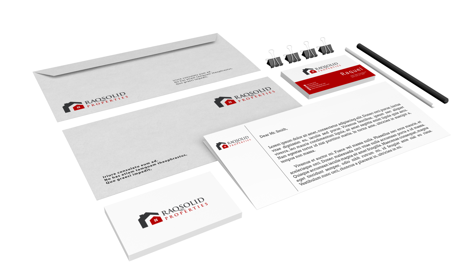 Logo Design by TheLasTmini for RaqSolid Properties | Design #17149514