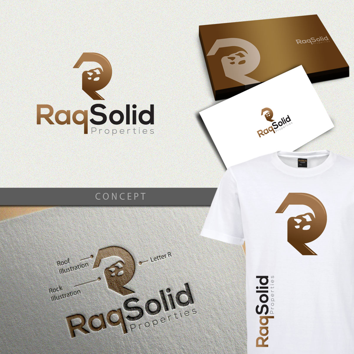 Logo Design by Thebranch for RaqSolid Properties | Design #17159371
