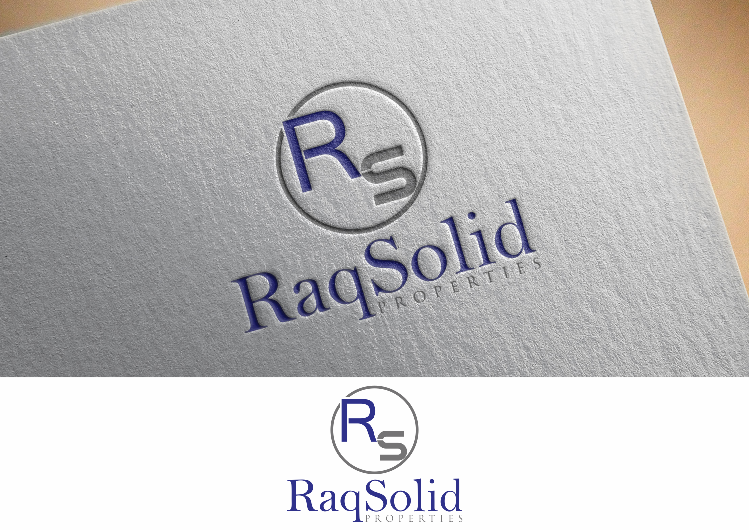Logo Design by Babang Aziz 2 for RaqSolid Properties | Design #17121929