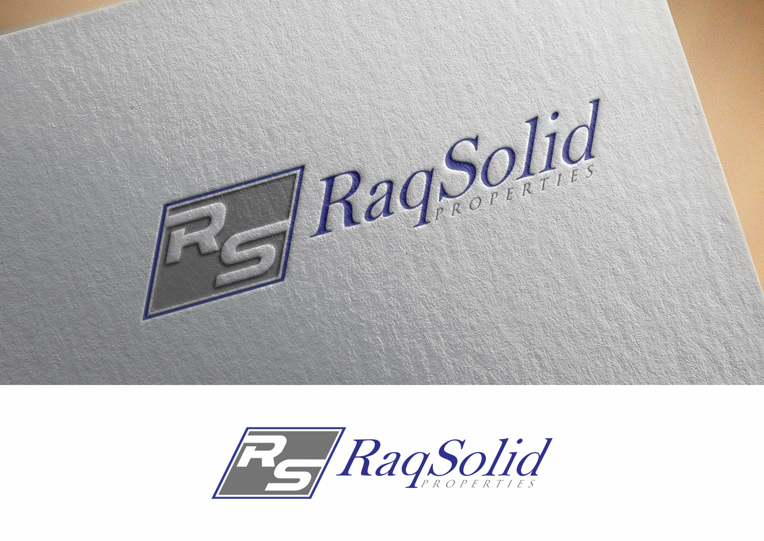 Logo Design by Babang Aziz 2 for RaqSolid Properties | Design #17134104
