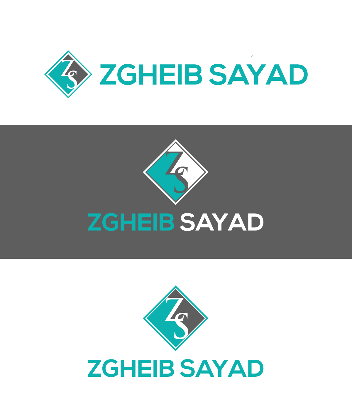 Logo-Design von immuktishah für Zgheib Sayad | Design #17069372