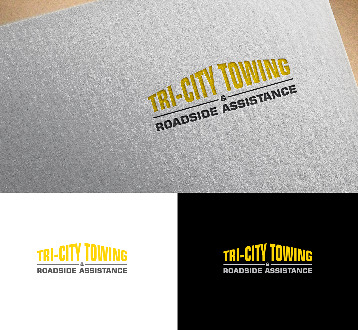 Design de Logo par PointGrfx pour TRI-CITY TOWING & ROADSIDE ASSISTANCE | Design #17071192