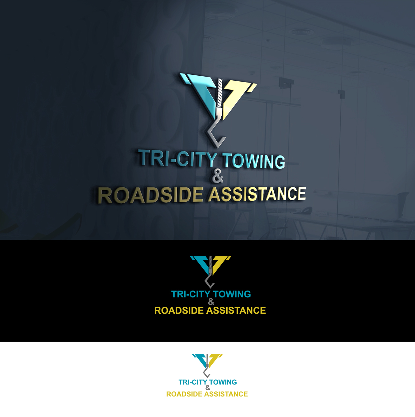 Logo Design by opieq for TRI-CITY TOWING & ROADSIDE ASSISTANCE | Design #17075019