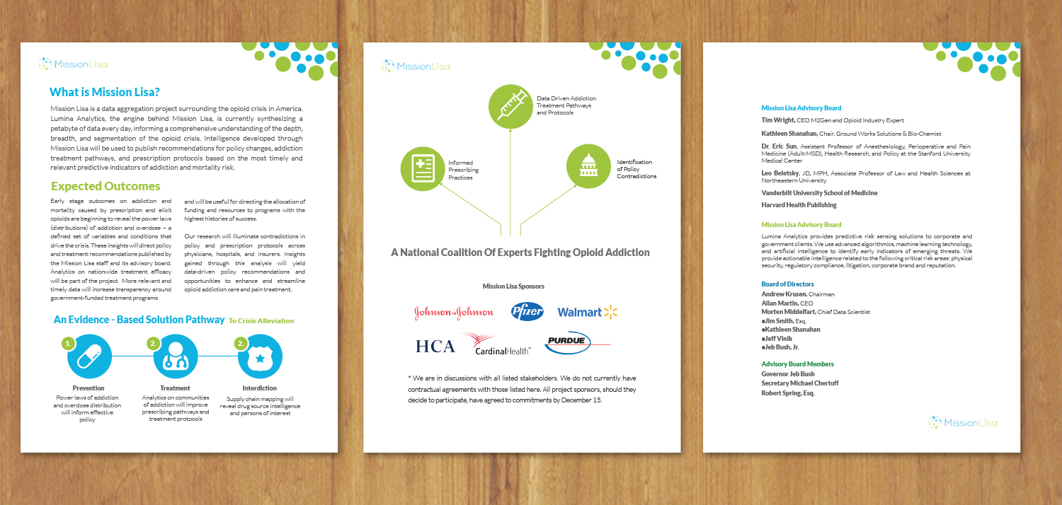 Print Design par MNM pour Lumina Analytics | Design #17053492