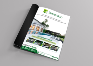 Ad For Home Magazine for Landscape Architecture company | Design Publicitaire par Aurora:)
