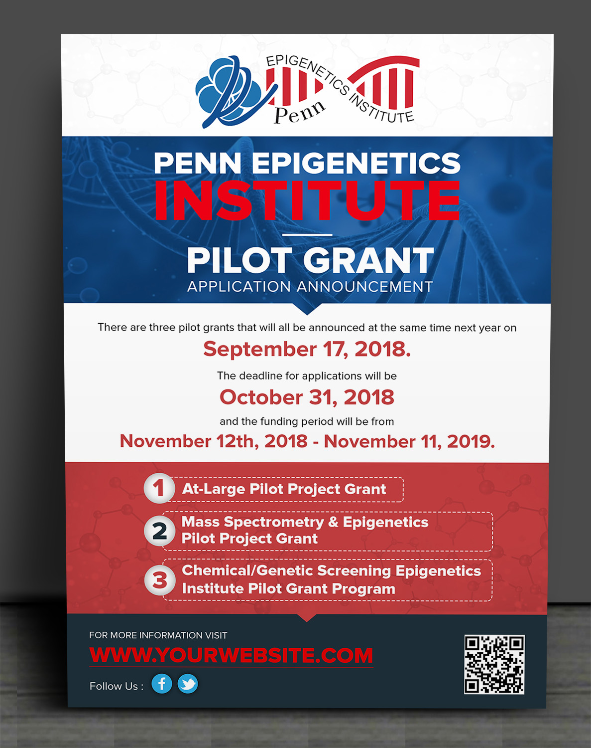 Flyer Design by SAI DESIGNS for University of Pennsylvania | Design #17056972