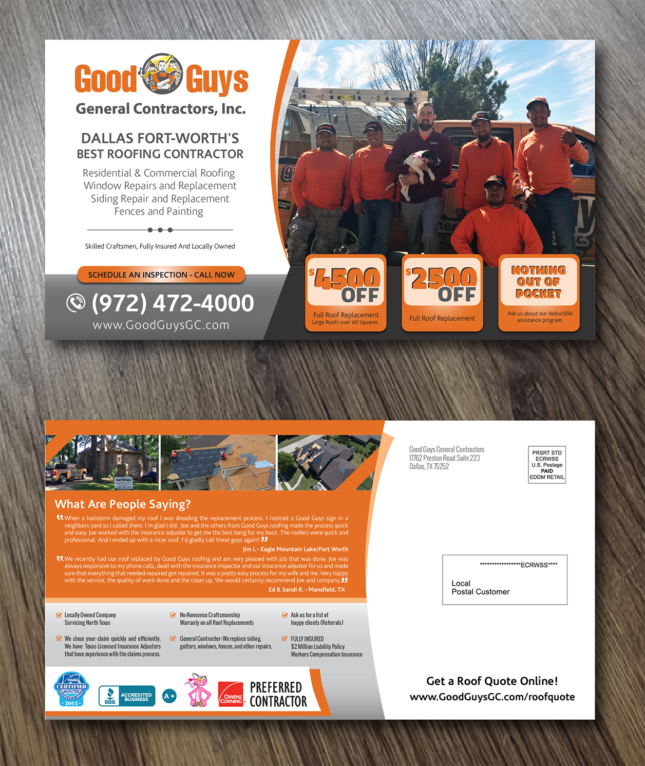 Postcard Design by Alexandar for this project | Design #17062191